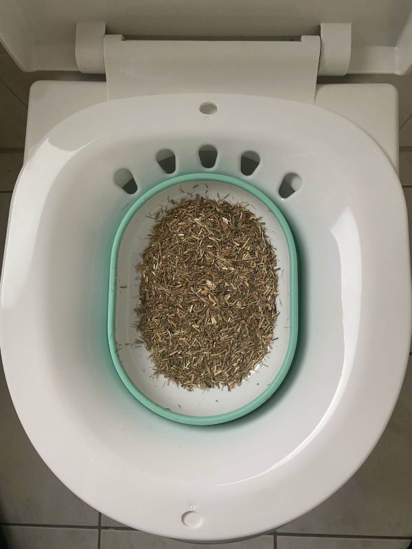 Heublumensitzbad als geburtsvorbereitende Maßnahme