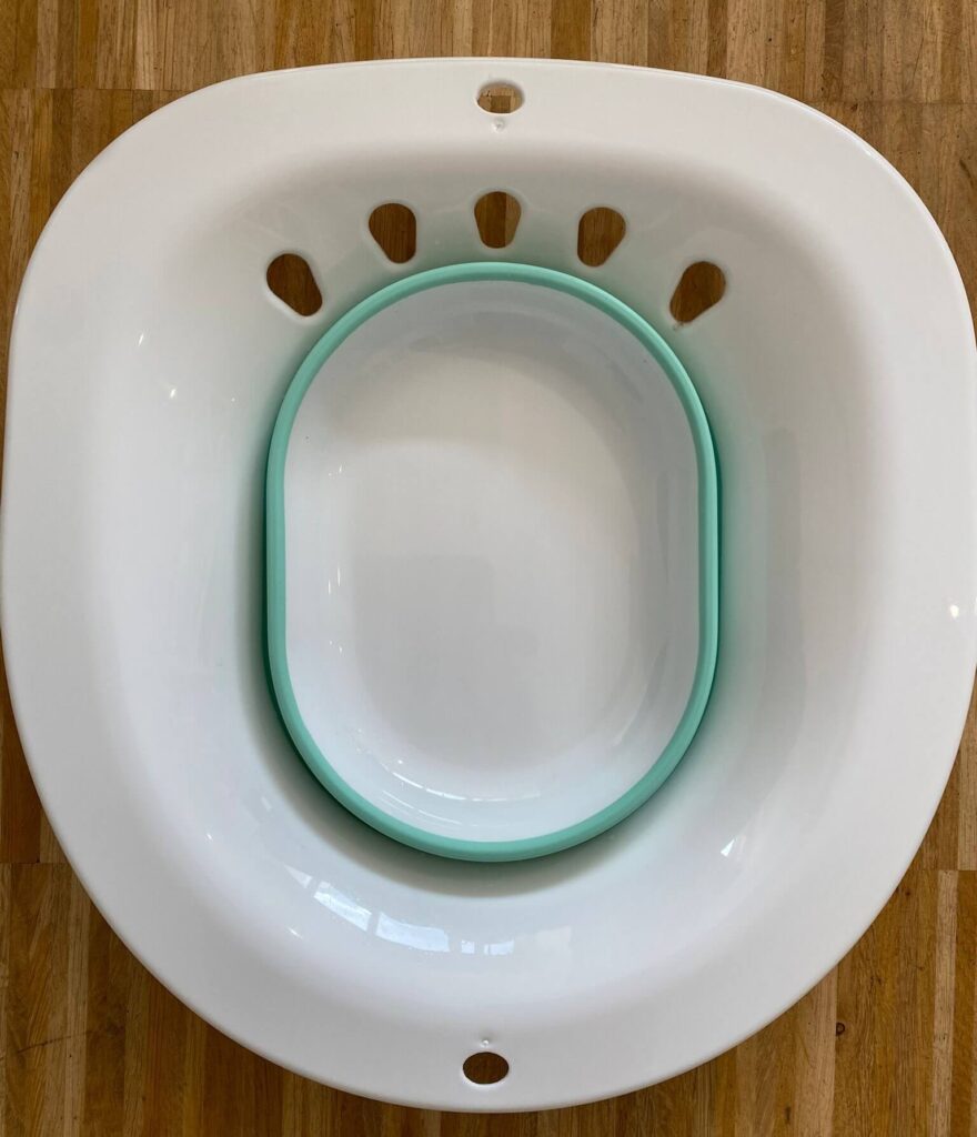 Sitzbad fuer Heublumendampfbad